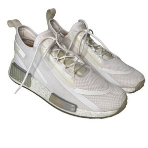 Adidas NMD_R1 Spectoo Cloud White Ultra GZ9289 Women's Speckle Boost Size 9